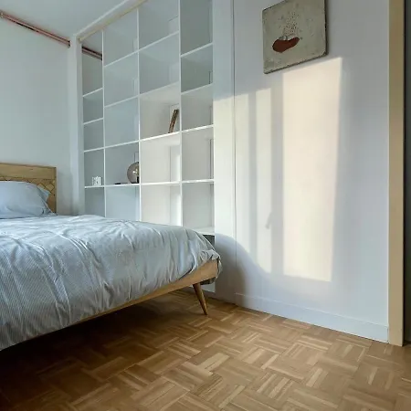 Romantic And Zen Flat In Butte Aux Cailles *