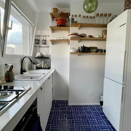 アパート Romantic And Zen Flat In Butte Aux Cailles パリ
